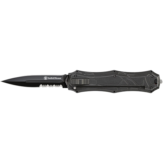 BTI SW KNIFE OTF ASSIST 40% SERRATED - Knives & Multi-Tools